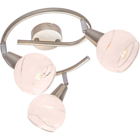 Globo - faretto - Elliott - nichel - metallo - Ø 25cm - E14LED -