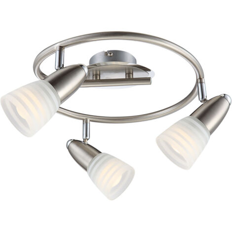 Globo - foco - Caleb - cromo - metal - Ø 29cm - E14LED - 54536-3