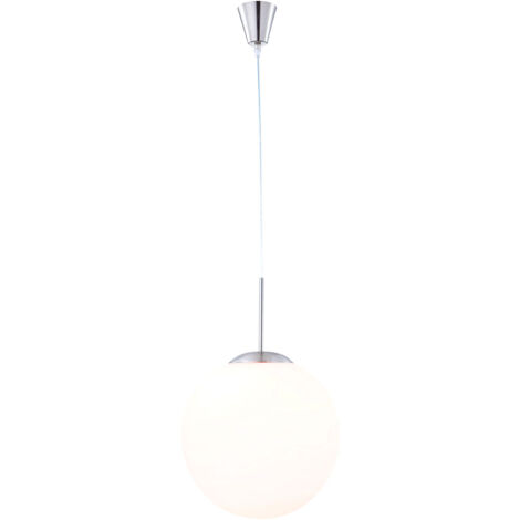 Globo - hängeleuchte - Balla - nikkel - glas - Ø 30cm - E27 -
