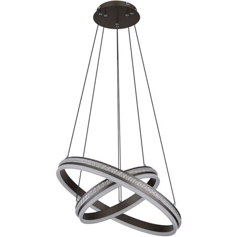 Globo - hängeleuchte - GROUNI - stahl - metall - Ø 60cm - LED -