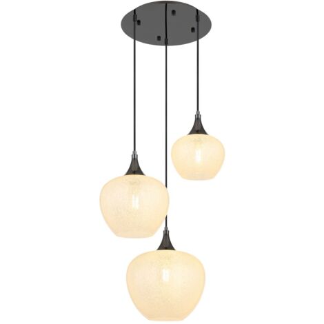 Globo - hängeleuchte - MAXY - weiß - glas - Ø 49cm - E27 -