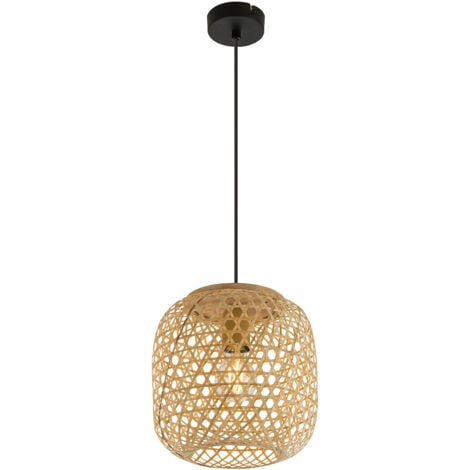 Globo - hängeleuchte - Mirena - natürlich - bambus - Ø 23cm - E27