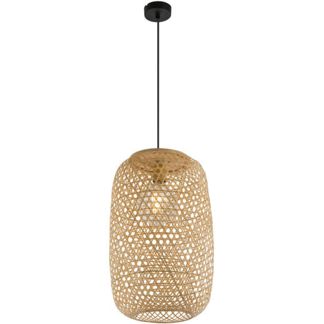 Globo - hängeleuchte - Mirena - natürlich - bambus - Ø 31cm - E27