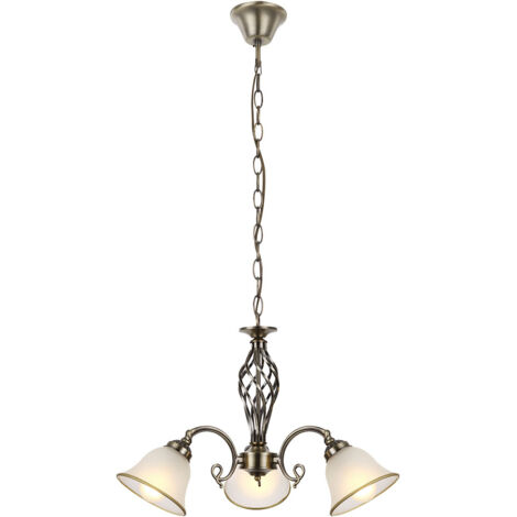 Globo - hängeleuchte - Odin - messing - metall - Ø 60cm - E27 -