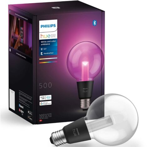 Globo Hue Lightguide 95mm E27 Bianco e Color Ambiance