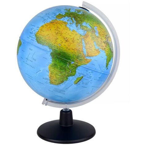 Globo Iluminado Gaia Físico/Político 30cm