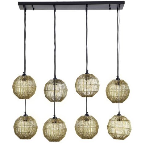Globo - lampada a sospensione - Hermi II - bronzo - metallo -