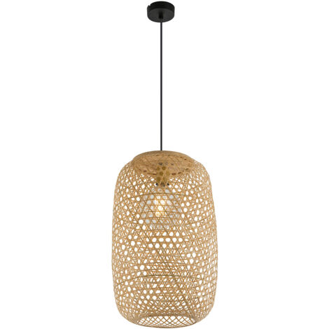 Globo - lampada a sospensione - Mirena - naturale - bambù - Ø