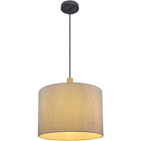 Globo - lampada a sospensione - Roger - grigio - metallo - Ø 40cm