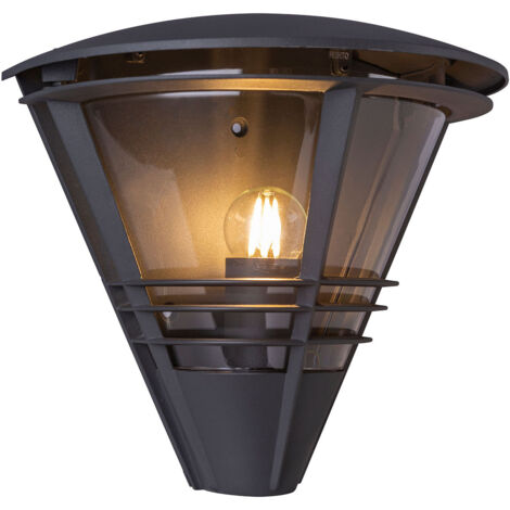 GLOBO Lampada Da Esterno Alluminio Antracite, 1 x E27