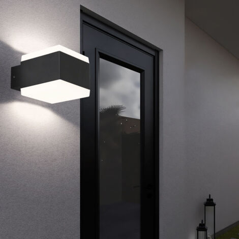 GLOBO Lampada Da Esterno Alluminio Antracite, Led