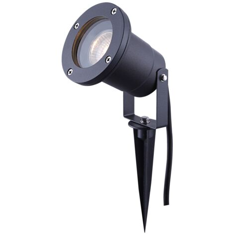 GLOBO Lampada Da Esterno Alluminio Pressofuso Grigio Satinato, 1 x Gu10