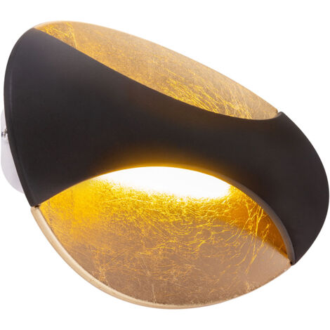 Globo - lampada da parete - Alexandra - nero - metallo - LED -