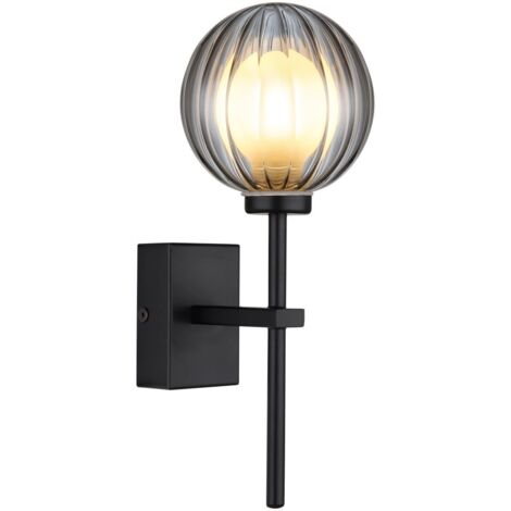 Globo - lampada da parete - ANDER - nero - vetro - G9 - 41928W