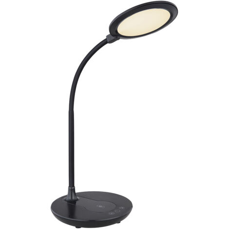 Globo - lampada da tavolo - Regina - nero - plastica - lampada da