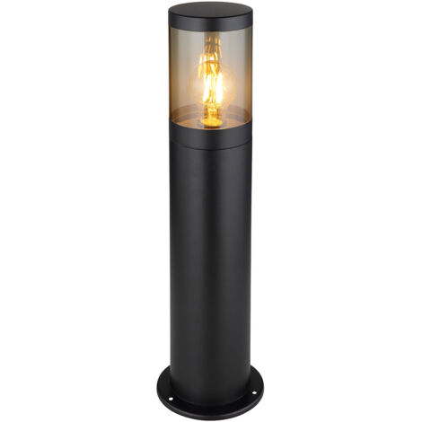 Globo - lampadaire - Xeloo - noir - métal - Ø 14cm - E27 -