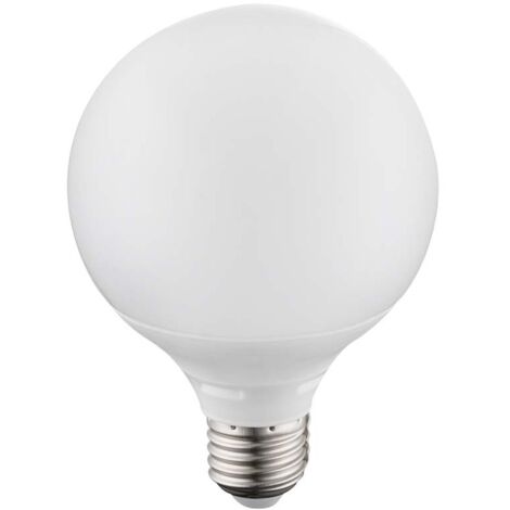 GLOBO Lampadina Led Plastica Opale, 1 x Led E27