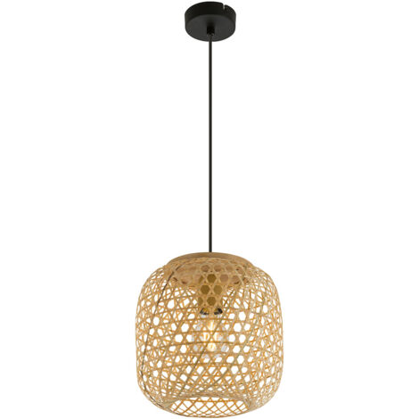 Globo - lámpara colgante - Mirena - natural - bambú - Ø 23cm -