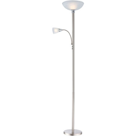 Globo - lámpara de pie - Blade - acero - metal - Ø 30cm - LEDE27
