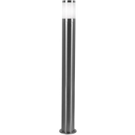 Globo - lámpara de pie - Xeloo - plateado - metal - Ø 14cm - E27