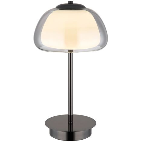 Globo - lampe de table - AVILA - anthracite - verre - Ø 25cm -