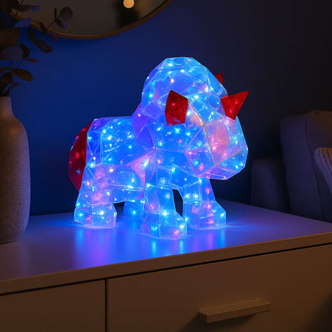 Globo - lampe de table - BRONDAR - multicolore - plastique -