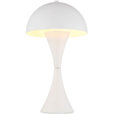 Globo - lampe de table - DIMA - blanc - métal - Ø 20cm - E27 -