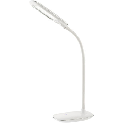 Globo - lampe de table - Minea I - blanc - plastique - lampe de