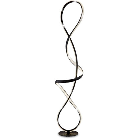 Globo - lampe de table - SWIRL - noir - métal - LED - 67341SS