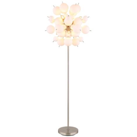 Globo - lampe de table - UDO - blanc - verre - Ø 55cm - E14 -