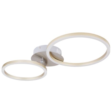 Globo Lighting LED Deckenleuchte Kendy 2-flammig 24W Deckenleuchte