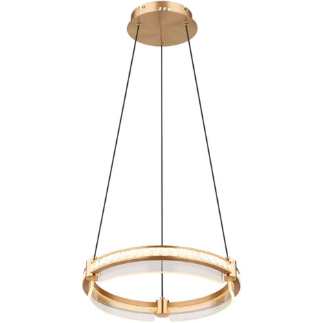 GLOBO Luce A Sospensione Blondie Alluminio Color Oro Led