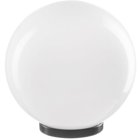 GLOBO OPALE BIANCO D 25 CM CON BASE E27- 2,0 pz