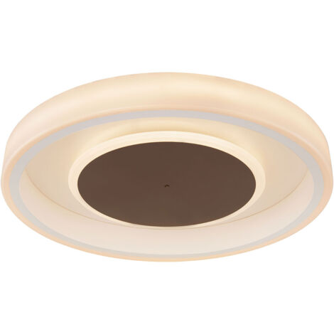 Globo - plafón - Goffi - blanco - metal - Ø 50cm - LED - 48398-40