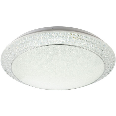 Globo - plafón - Ronja - blanco - metal - Ø 51cm - LED - 41314-40
