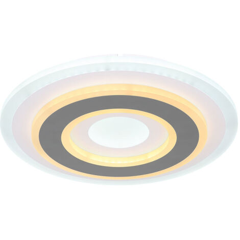 Globo - plafón - Sabatino - blanco - metal - Ø 30cm - LED -