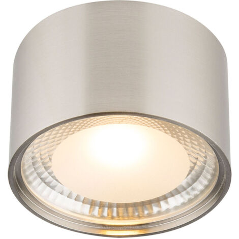 Globo - plafón - Serena - níquel - metal - Ø 11cm - LED - 12007N
