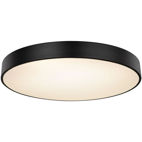 Globo - plafón - Wiss - negro - metal - Ø 60cm - LED - 41744-48S