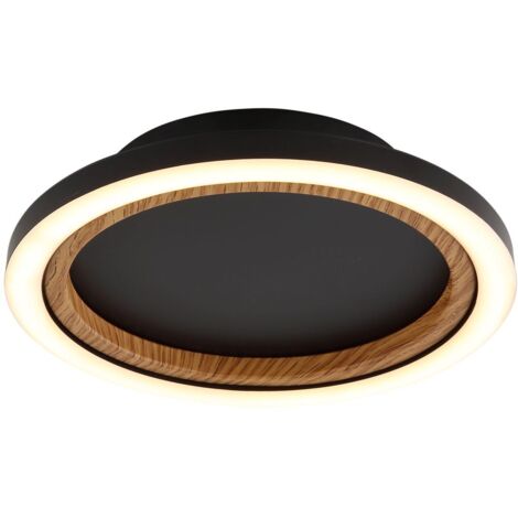 Globo - plafoniera - DAKARI I - nero - metallo - Ø 21cm - LED -