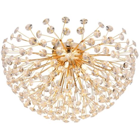 Globo - plafoniera - KATRINA - oro - vetro - Ø 60cm - G9 -