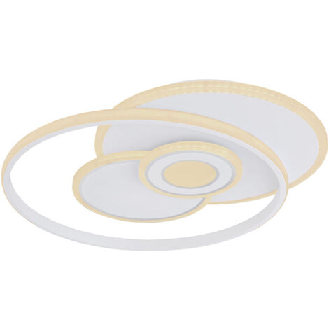 GLOBO Plafoniera Metallo Bianco, Led