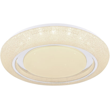 Globo - plafoniera - Rada - bianco - metallo - Ø 48cm - LED -