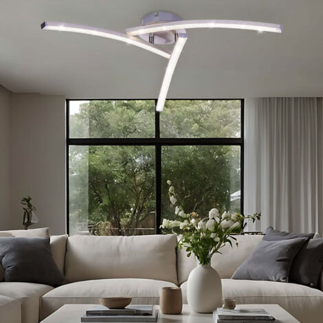 Globo - plafoniera - Tansy - nichel - metallo - Ø 60cm - LED -