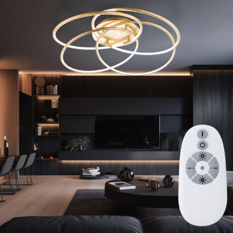Globo - plafonnier - Barna - or - aluminium - Ø 85cm - LED -