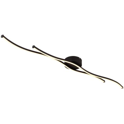 Globo - plafonnier - BOYD - noir - métal - LED - 67336-30