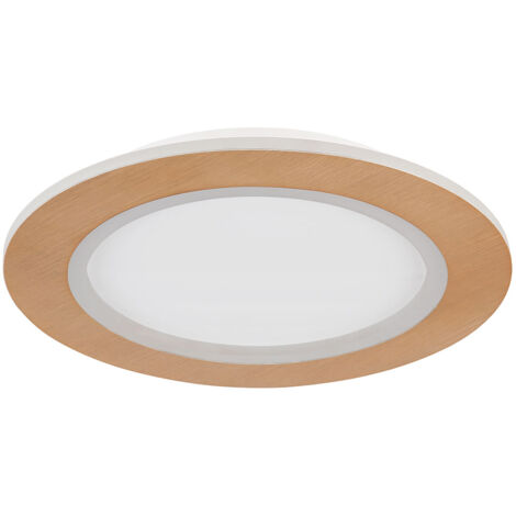 Globo - plafonnier - Clay - blanc - métal - Ø 40cm - LED -