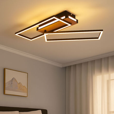 Globo - plafonnier - Colli - naturel noir - métal - LED - 67299D