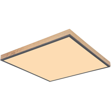Globo - plafonnier - Doro - gris - aluminium - LED - 416080WD3