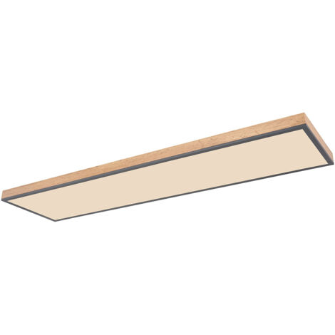Globo - plafonnier - Doro - gris - aluminium - LED -