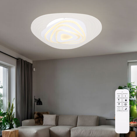 Globo - plafonnier - Jocelyn - blanc - métal - LED - 48546SH